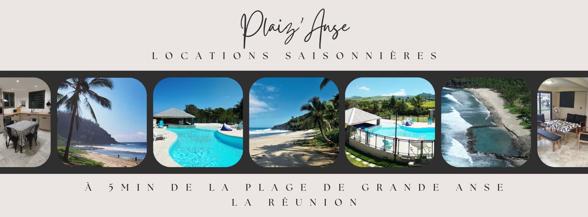 Plaiz'Anse — Locations saisonnières à Petite-Île, La Réunion